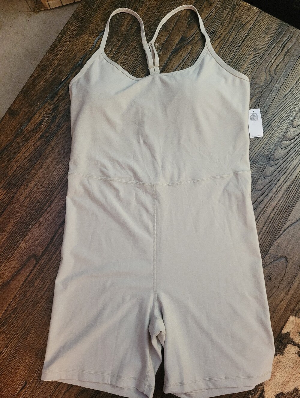 NWT Old Navy Bodysuit Light Beige Large